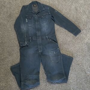 Unisex Denim Jumpsuit